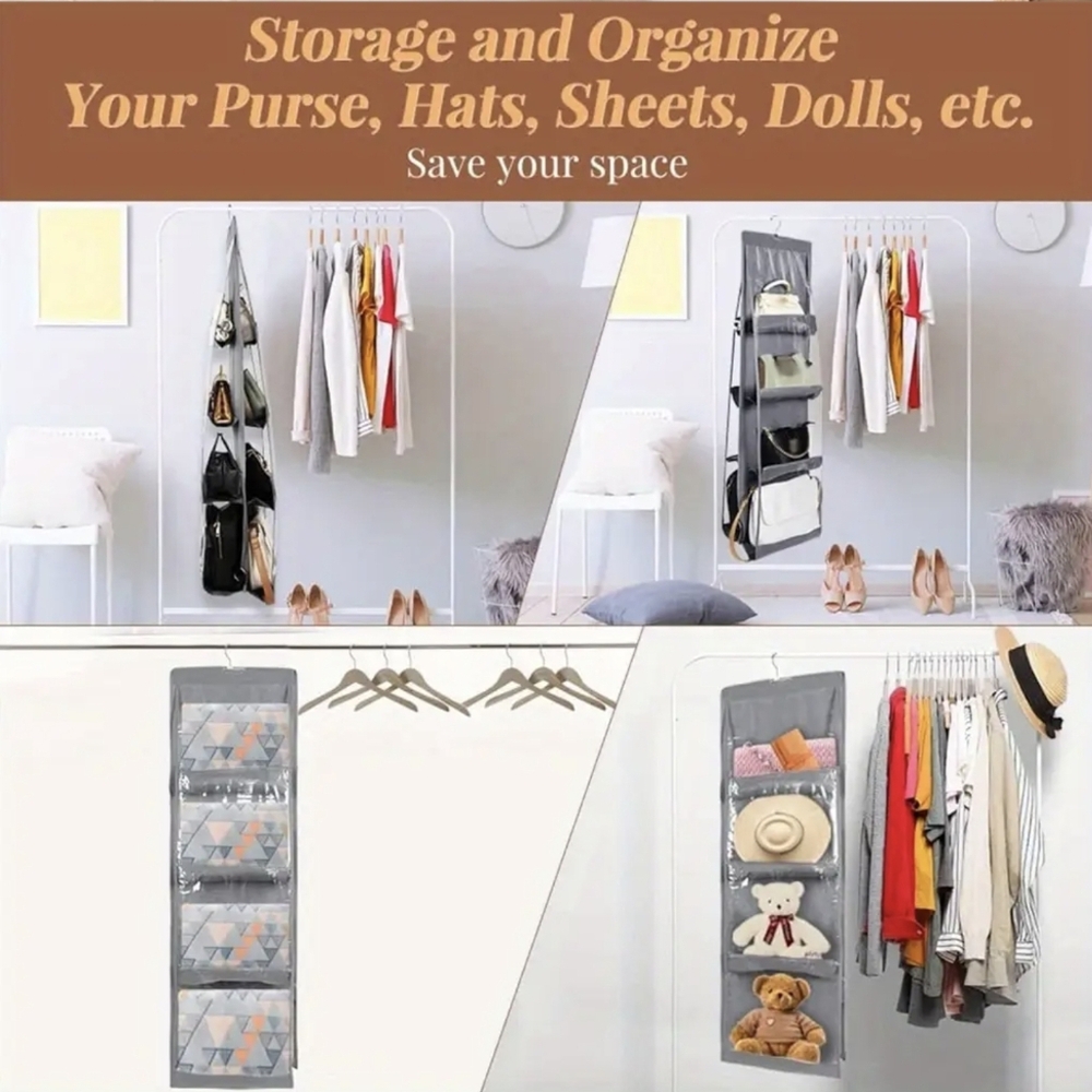 2PC SET- Bag Organizer 8 Grids /Each - Picture 5 of 5